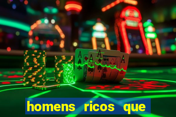 homens ricos que querem bancar whatsapp 2024